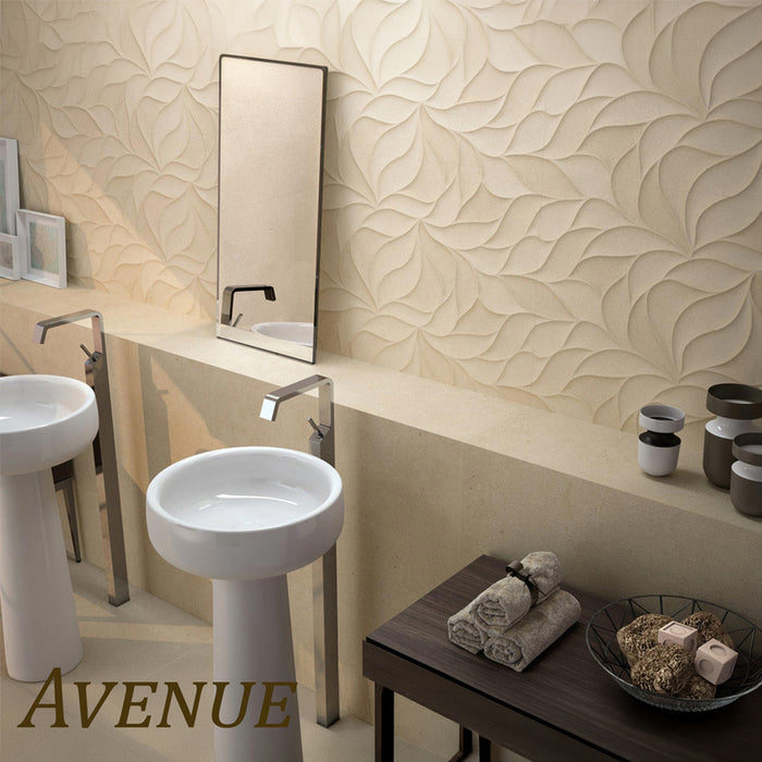 PORCELAIN TILE ALAPLANA COLTON HAYA MATE 15X90 CM