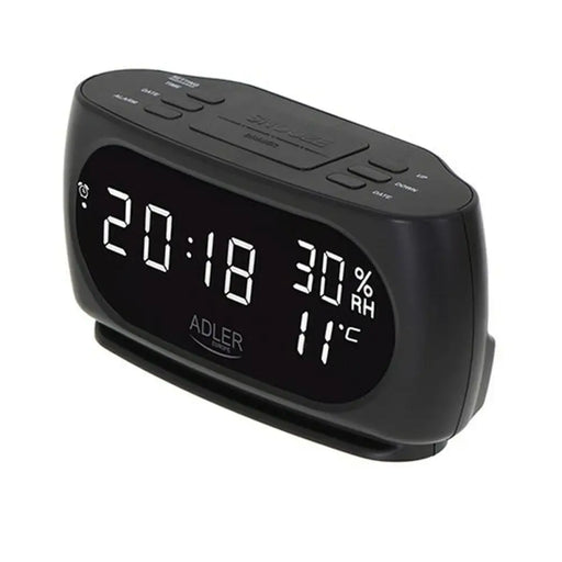 Alarm Clock Adler AD 1186 Black - Ръчни Часовници<<<Декорация и Осветление<<<Дом
