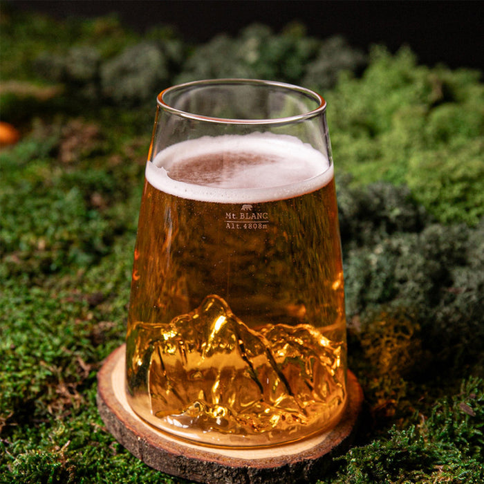 CRYSTAL GLASS 450ML ALASKAN MAKER MONT BLANC