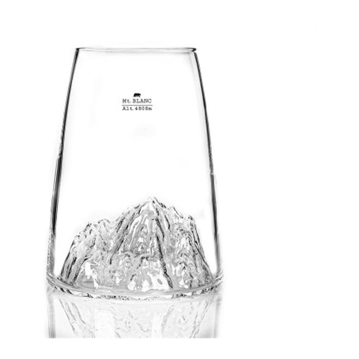 CRYSTAL GLASS 450ML ALASKAN MAKER MONT BLANC