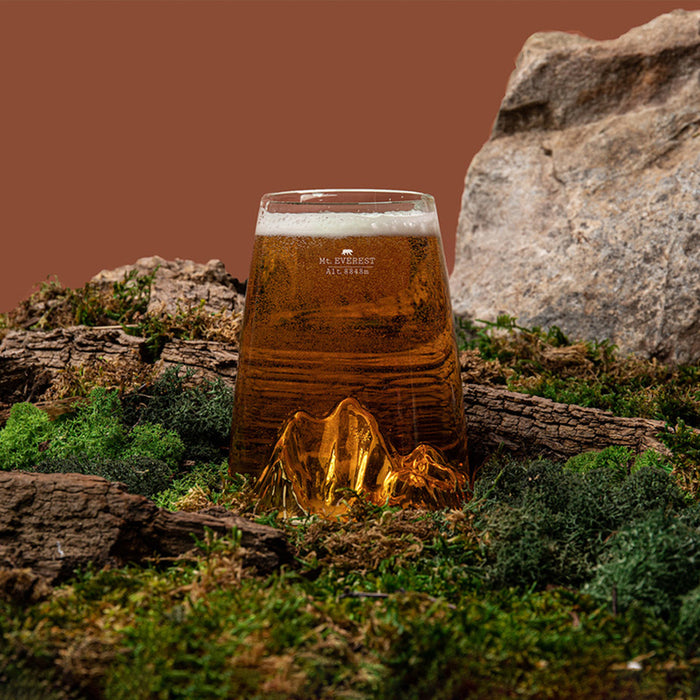 CRYSTAL GLASS 450ML ALASKAN MAKER MOUNT EVEREST