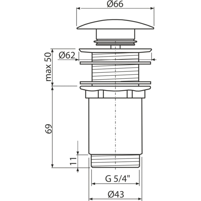 ALCA A392 BLACK BASIN PROPELLER