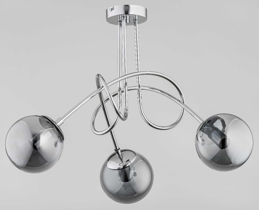 CHANDELIER TANGO GLASS 3XE14 40W