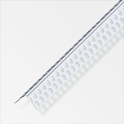 CORNER PROFILE ALUMINUM PERFORATED 25X25 MM 2.5 M ALFER ALUMINUM