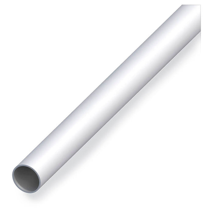 TUBE PROFILE ROUND ALUMINUM ANODISED 16 MM 1 M ALFER ALUMINUM