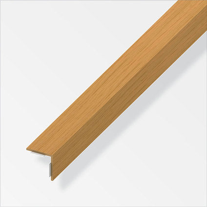 CORNER PROFILE PVC SELF-ADHESIVE 20X20 MM 2.5 M ALFER ALUMINUM