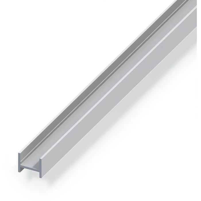 H-SHAPED ALUMINUM PROFILE ANODISED 22.5X16 MM 1 M ALFER ALUMINUM
