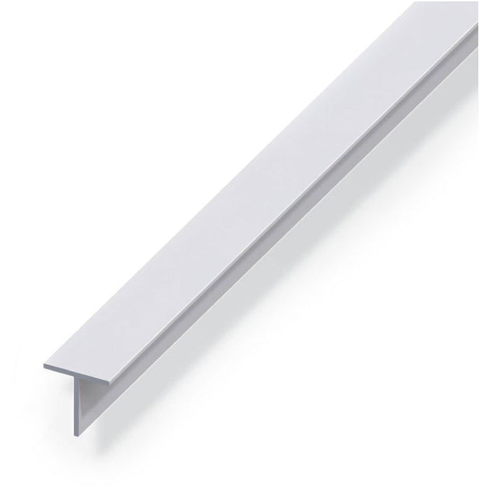 T-SHAPED PROFILE ALUMINIUM ANODIZED 20X20 MM 1 M ALFER ALUMINIUM