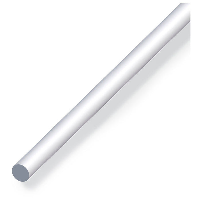 THICK PROFILE ROUND ALUMINUM ANODISED 10 MM 1 M ALFER ALUMINUM