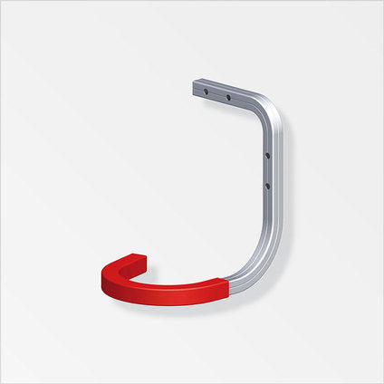 BIKE WALL/CEILING BRACKET 150X150X120 MM ALFER ALUMINUM