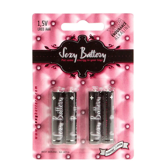 Alkaline Batteries AAA Sexy Battery 802219.0 (4 pcs) - Електроника Батерии<<<Компютри| Електроника<<<BigBuy&&&Алкални