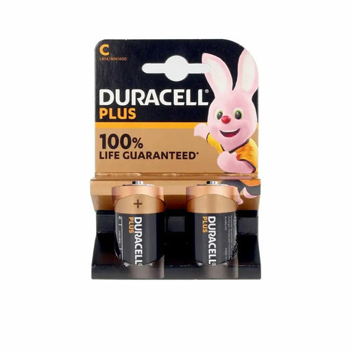 Alkaline Batteries LR14 DURACELL 5150716 1,5 V (2 uds) - Електроника Батерии<<<Компютри| Електроника<<<BigBuy&&&Алкални
