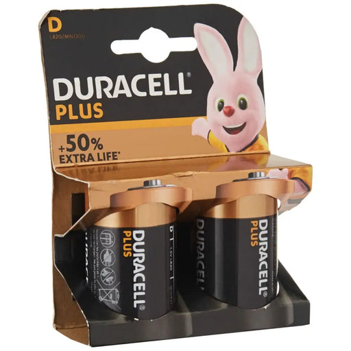 Alkaline Batteries LR20 DURACELL Plus Power D - Електроника Батерии<<<Компютри| Електроника<<<BigBuy&&&Алкални