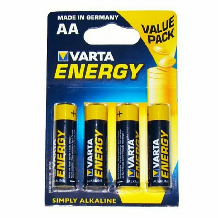 Alkaline Batteries Varta Energy AA 1,5 V AA (4 Units) - Алкални батерии<<<Електроника Батерии<<<Компютри|
