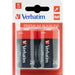 Alkaline Batteries Verbatim LR20 1,5 V (10 Units) - Електроника Батерии<<<Компютри| Електроника<<<BigBuy&&&Алкални