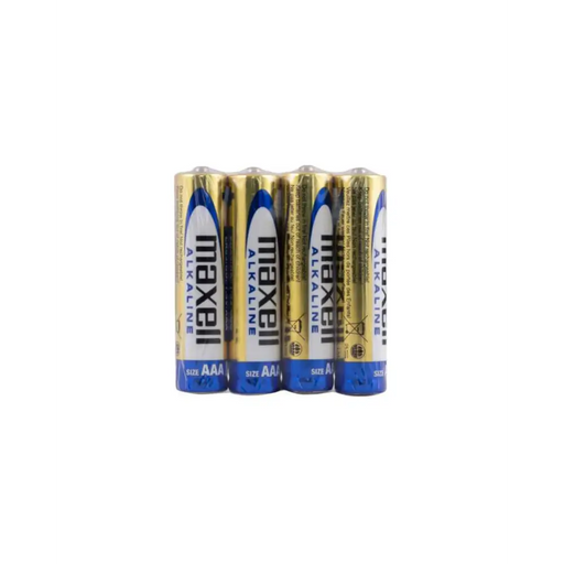 Alkaline battery MAXELL LR03 /4 pcs. in packaging/shrink 1.5V - Батерии<<<Батерии и зарядни у-ва<<<ValiAPI