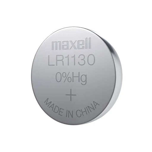 Alkaline button battery MAXELL LR-1130 AG10 1.55V 10 pcs./pack price for 1 pc. - Батерии<<<Батерии и зарядни