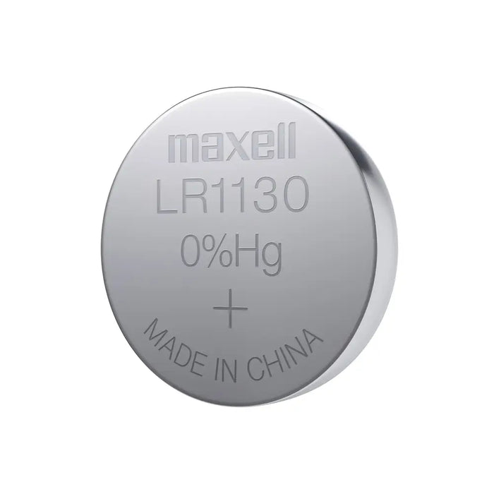 Alkaline button battery MAXELL LR-1130 AG10 1.55V 10 pcs./pack price for 1 pc. - Батерии<<<Батерии и зарядни