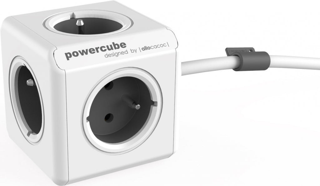 Splitter Allocacoc PowerCube 1300GY 1.5m 5 sockets