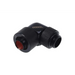 Alphacool Compression Fitting 13/10 - G1/4 90° Swivel Matt Black - Фитинги<<<Водно охлаждане<<<ValiAPI