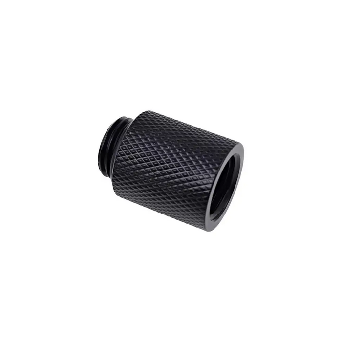 Alphacool Eiszapfen extension 20 mm G1/4 male to G1/4 female thread Matt black - Фитинги<<<Водно охлаждане<<<ValiAPI