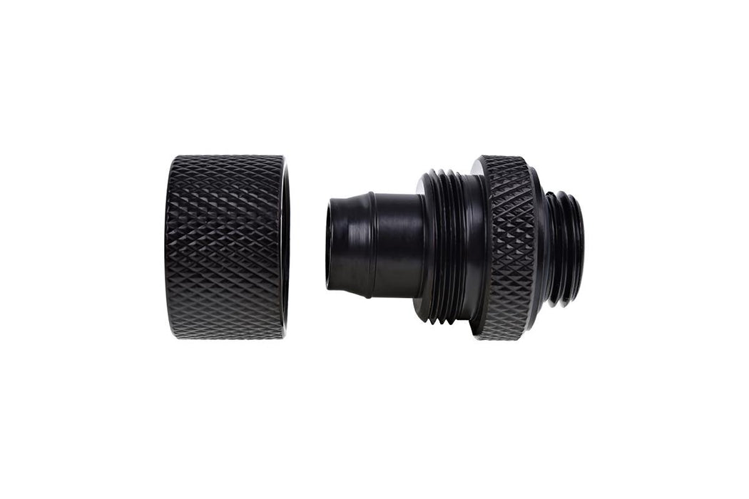 Alphacool Eiszapfen fitting, Extension, 13/10mm, G1/4, Matt black, 6 pieces