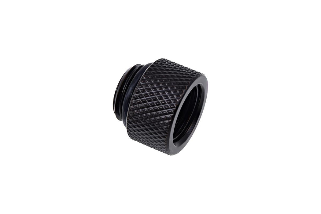 Alphacool Eiszapfen extension, G1/4 external to G1/4 internal thread, Black matt