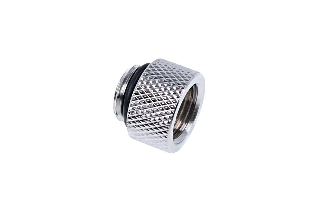 Alphacool Eiszapfen extension, G1/4 male to G1/4 female thread, Silver