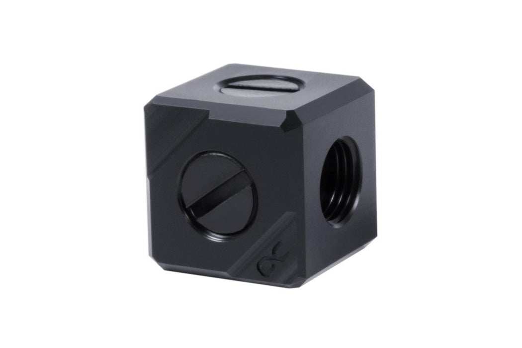 Connection terminal Alphacool Eiszapfen, G1/4 IT, 5 way, Black