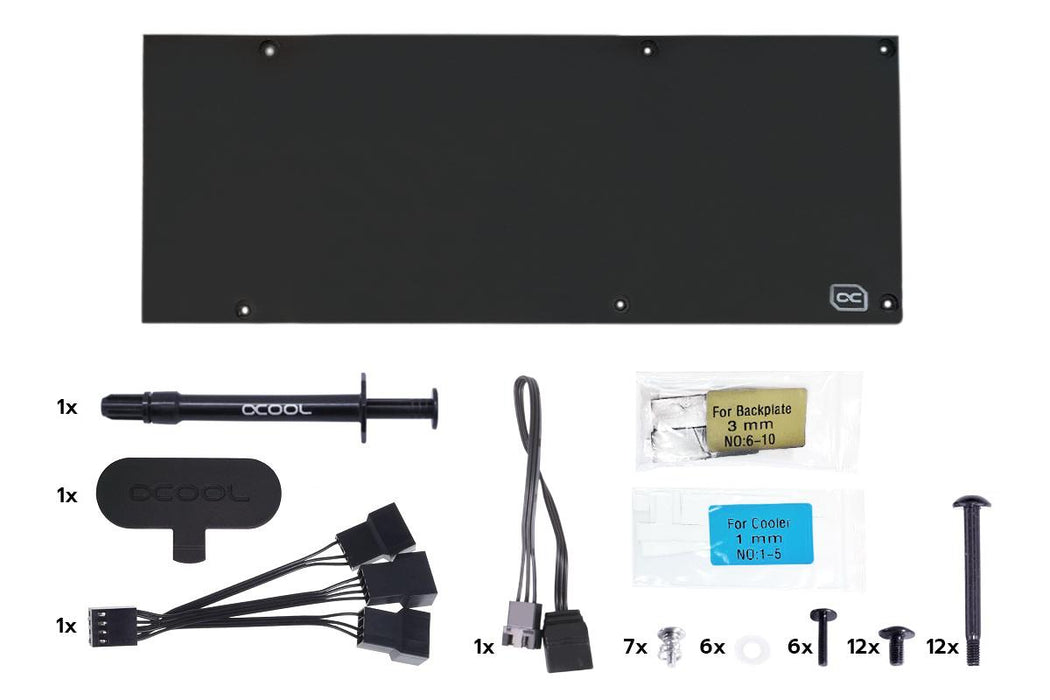 Water Cooling System Alphacool Eiswolf 2 AIO - 360mm Radeon RX 6800/6800XT/6900 Reference Design with Backplate