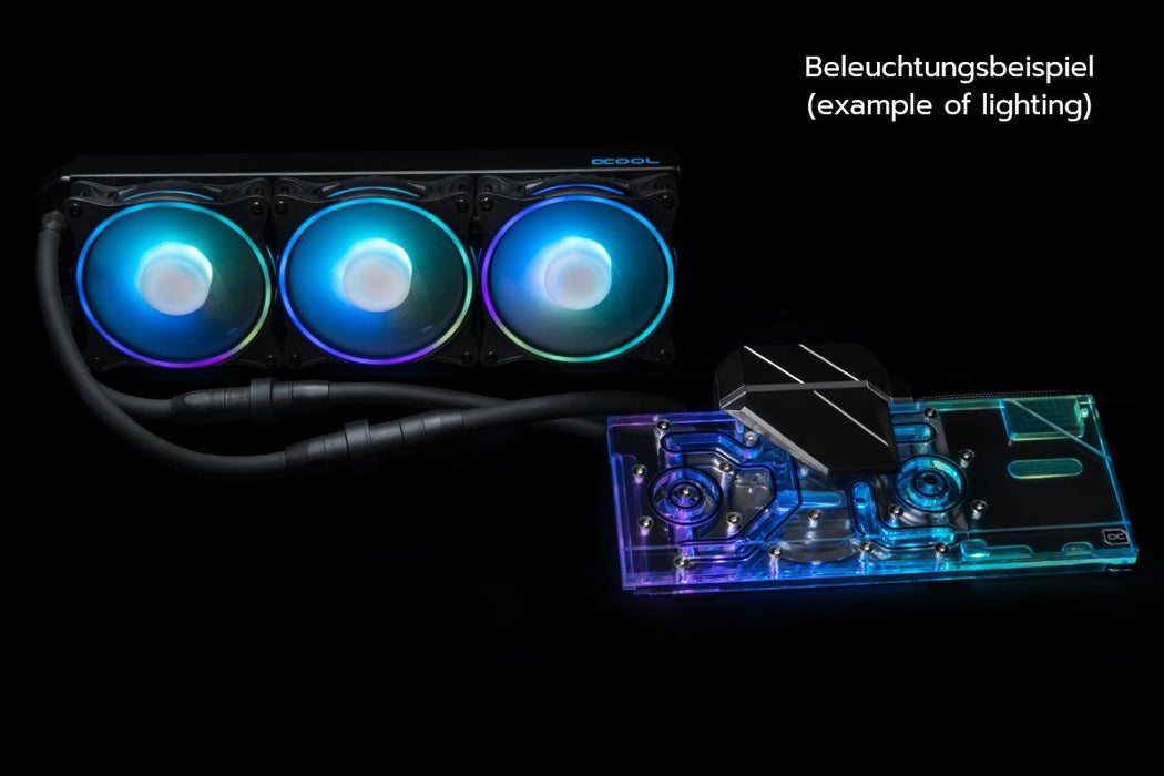 Water Cooling System Alphacool Eiswolf 2 AIO - 360mm Radeon RX 6800/6800XT/6900 Reference Design with Backplate