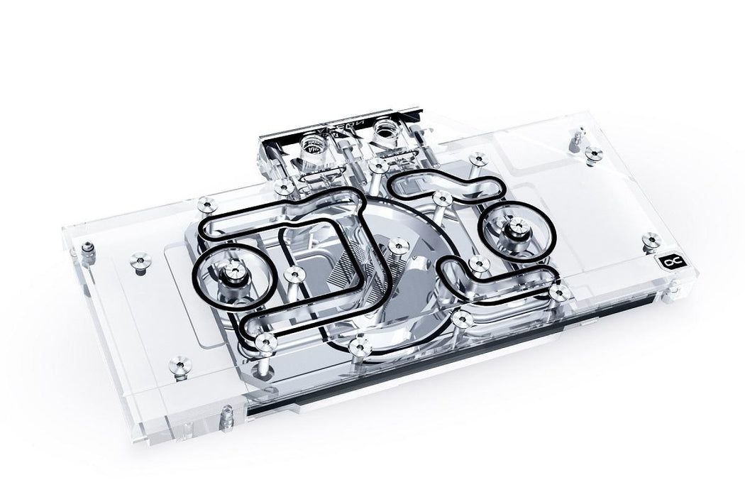 Water block for video card Alphacool Eisblock Aurora Acryl GPX-A Radeon RX 6700XT Reference with Backplate