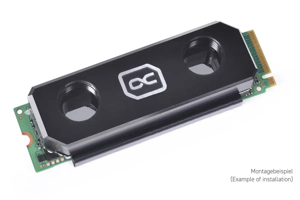 Cooler for SSD Alphacool HDX Apex Acetal M.2 2280 SSD Cooler