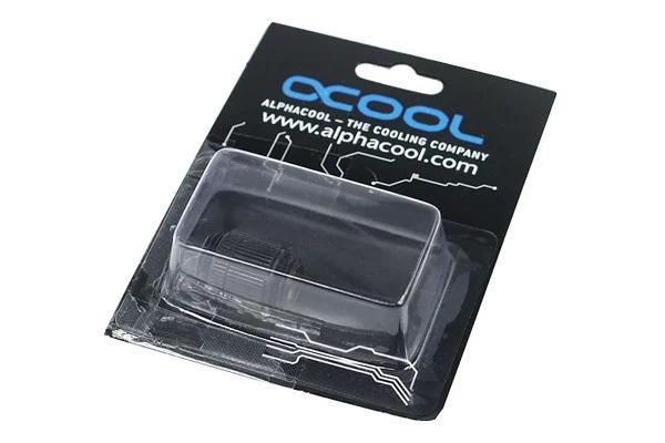 Adapter Alphacool HF, Double nipple, G1/4 - G1/4, Rotating, Matt black