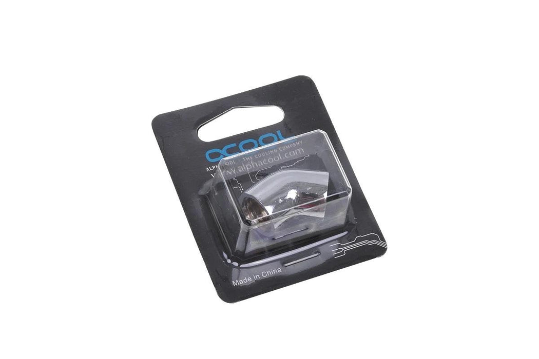 L-connector Alphacool HF, Internal thread G1/4 - G1/4, 45°, Chrome
