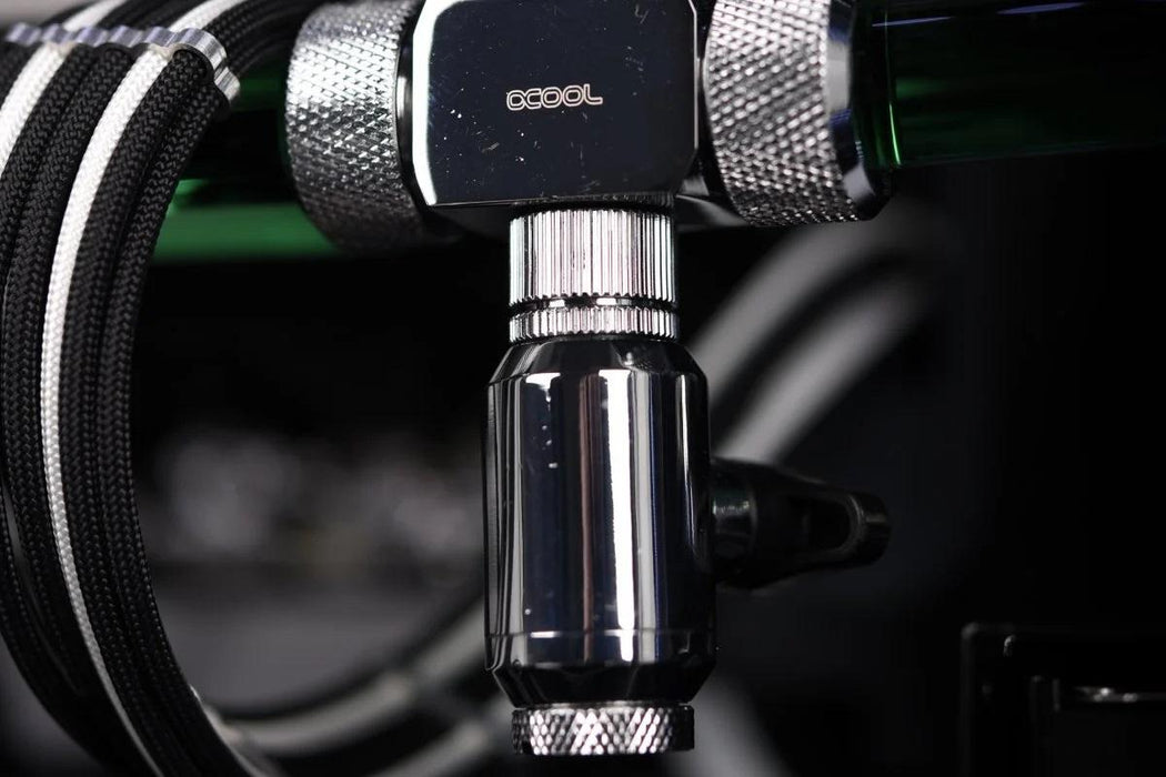 Alphacool ball valve, Internal thread G1/4, Matt black