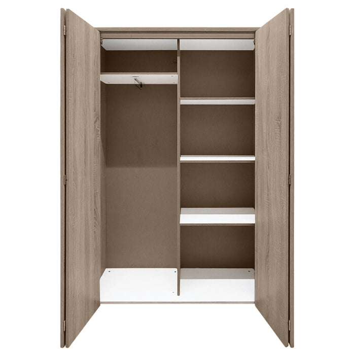 WARDROBE ALPI ACCORDION 116X183X37 CM