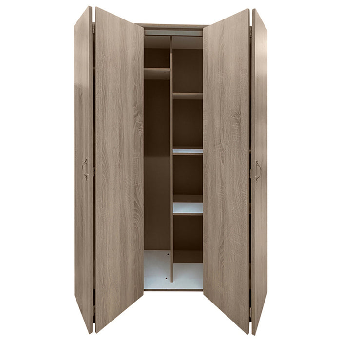 WARDROBE ALPI ACCORDION 150X200X54.5 CM