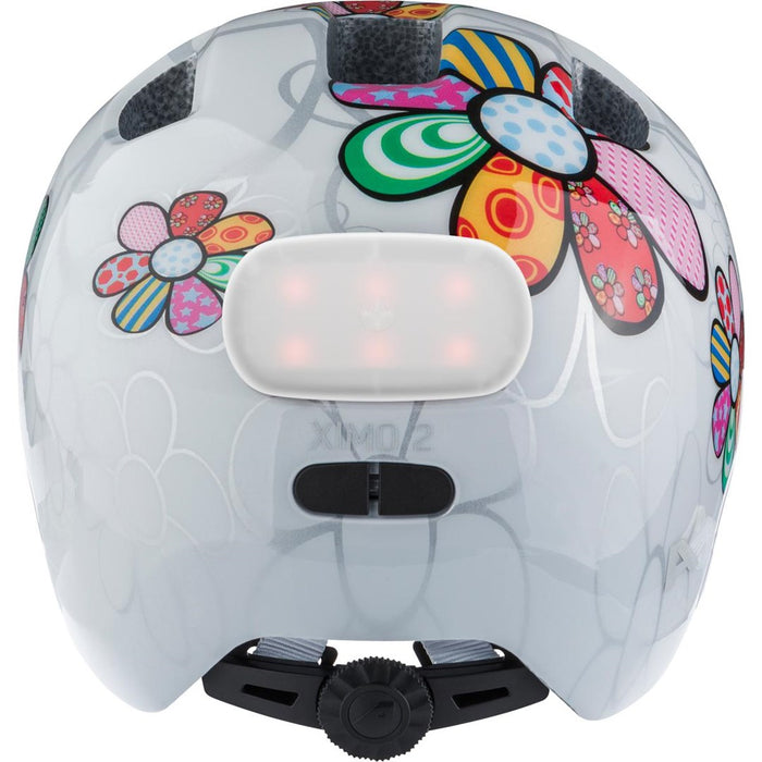 ALPINA XIMO 2 FLASH WHITE FLOWER GLOSS Bike Helmet, Size 49-54