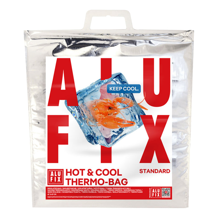 THERMAL INSULATING BAG 47X47 CM ALUFIX ZIP-FIX