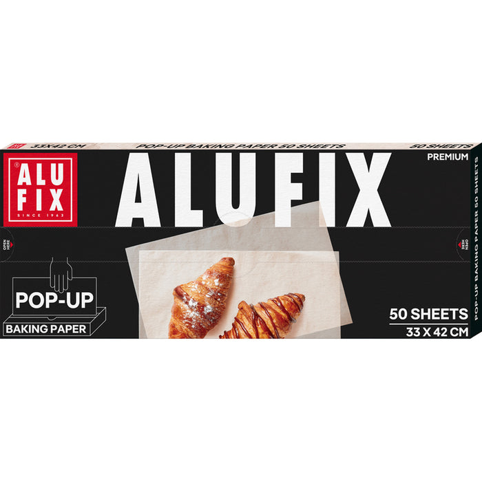 BAKING PAPER 50 SHEETS 33X42 CM ALUFIX