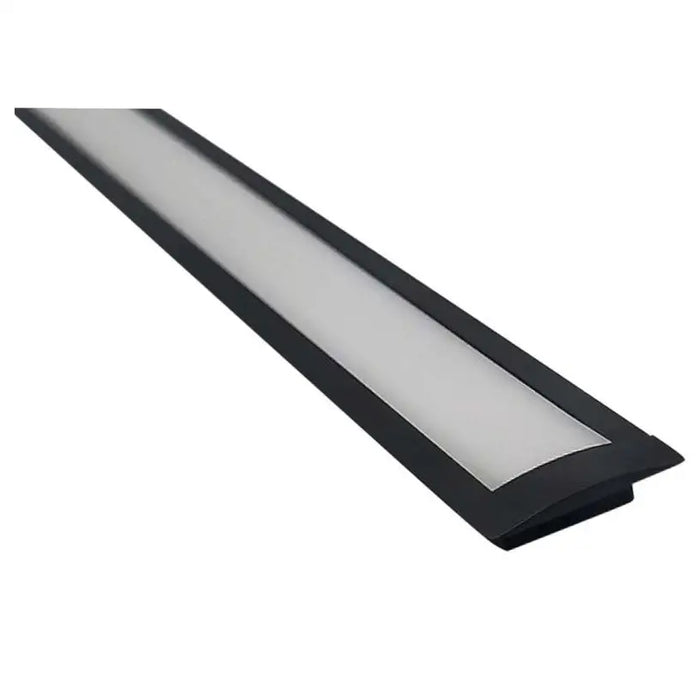 ALUMINUM PROFILE FOR LED STRIP FOR BUILT-IN 3M BLACK D-IL - LED ленти и аксесоари<<<Вътрешно осветление<<<Мебели и