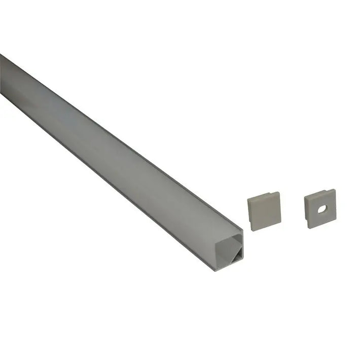 ALUMINUM PROFILE FOR LED STRIP CORNER MAT 3M D-IL - LED ленти и аксесоари<<<Вътрешно осветление<<<Мебели и