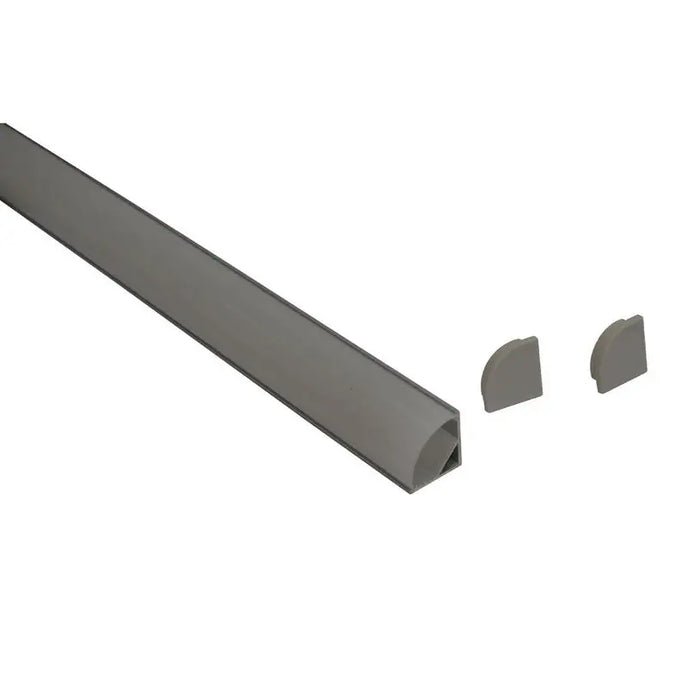 ALUMINUM PROFILE FOR LED STRIP CORNER ROUND COVER MAT 3M D-IL - LED ленти и аксесоари<<<Вътрешно осветление<<<Мебели и