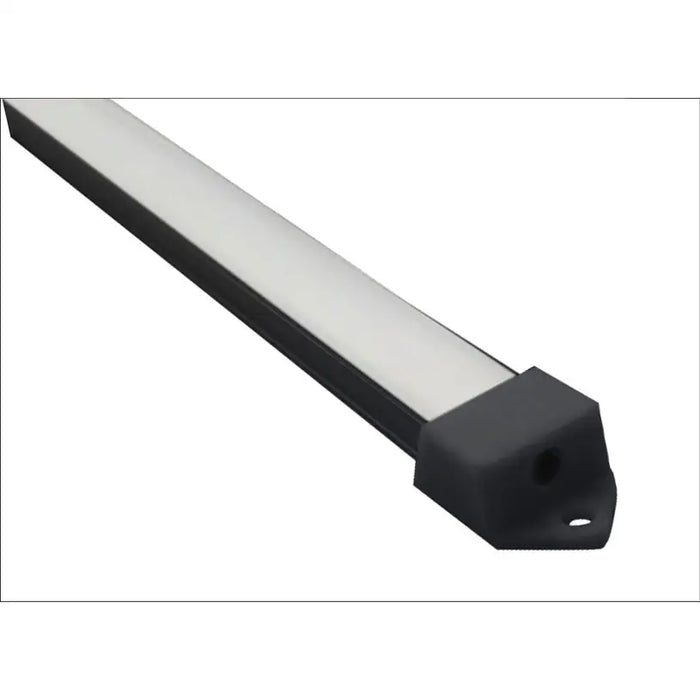ALUMINUM PROFILE FOR LED STRIP P-SHAPED BLACK MATTE 2M D-IL - LED ленти и аксесоари<<<Вътрешно осветление<<<Мебели и