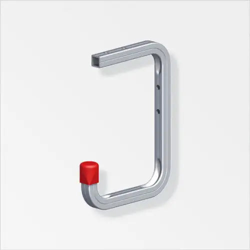 ALUMINUM WALL HOOK 155X255 MM ALFER ALUMINUM - Куки и държачи<<<Профили и планки<<<Инструменти и железария<<<Praktiker