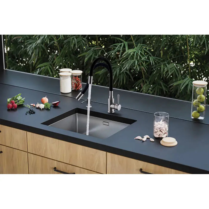 ALVEUS FLEXA KITCHEN MIXER WITH MOVEABLE ARM BLACK - Смесители за кухня<<<Кухня<<<Praktiker