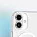 AmazingThing Minimal Mag Case with Magnetic Ring for iPhone 16 Plus - Transparent - Cell phone cases