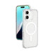 AmazingThing Minimal Mag Case with Magnetic Ring for iPhone 16 Plus - Transparent - Cell phone cases