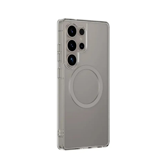 AmazingThing Minimal Mag Case with Magnetic Ring for Samsung Galaxy S25 Ultra - Gray - Cell phone cases